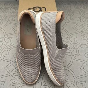 UGG Metallic Chevron Slip-On Loafers